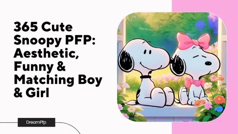 Cute Snoopy PFP