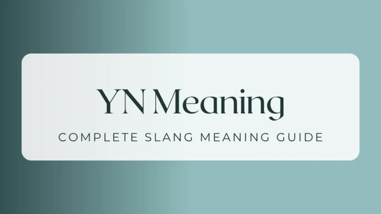 YN Meaning