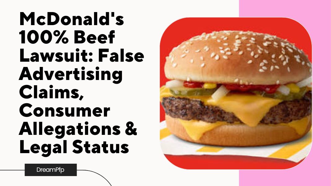 McDonald's 100% Beef Lawsuit